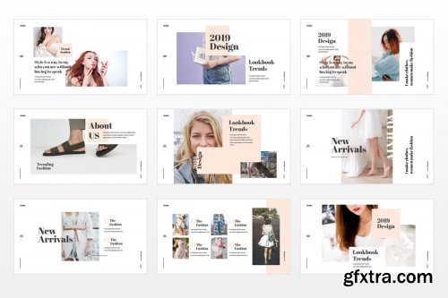 CreativeMarket - Alvilda Powerpoint Lookbook 3904585