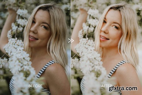 Soft & Airy CREAMY PORTRAITS Lightroom Presets Pack for Desktop and Mo