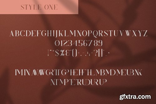 Kindel - Serif Typeface | 4 styles