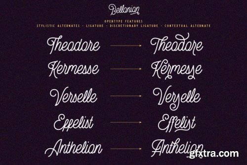 CreativeMarket - Bellonion Script ( font duo ) 3553145