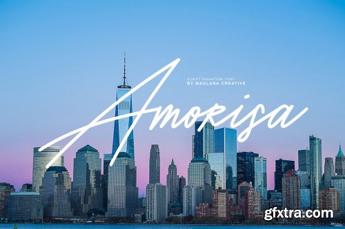 CreativeMarket - Amorisa Signature Font 3894770