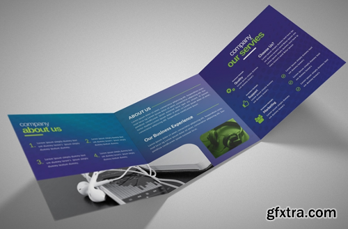 Square Trifold Brochure