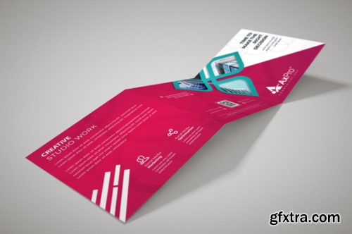 Corporate Square Trifold Brochure