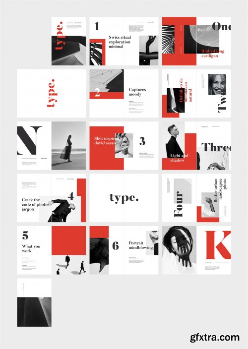 CreativeMarket - TYPE Photography Portfolio 3911882