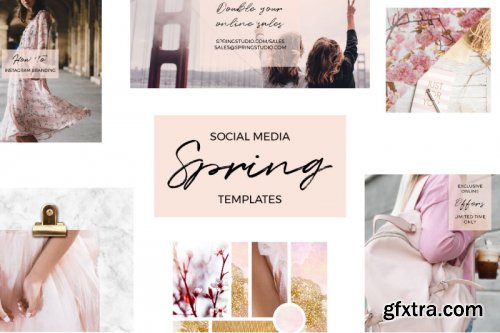 Social Media Spring Templates