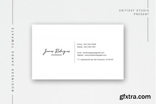 Photography Business Cards