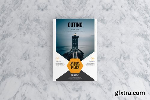 OUTING | Travel Flyer Template