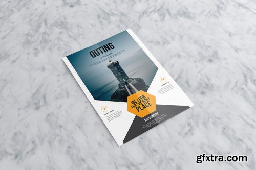 OUTING | Travel Flyer Template