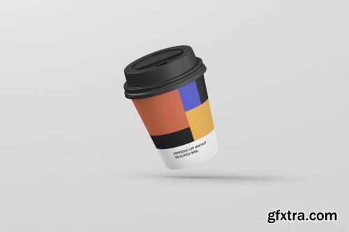 Espresso Coffee Cup Mockup