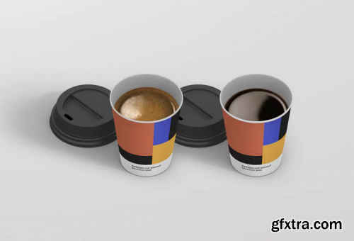 Espresso Coffee Cup Mockup