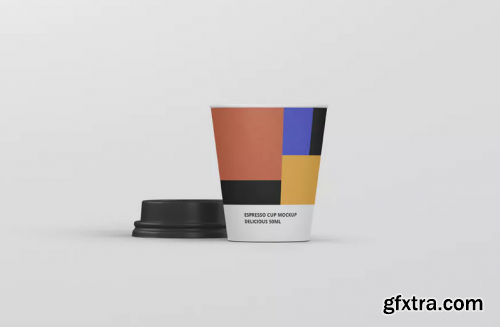 Espresso Coffee Cup Mockup