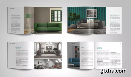 CreativeMarket - Interior Brochure Catalog 3919614