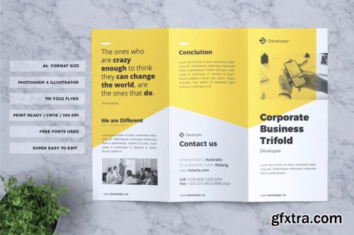 CreativeMarket - Corporate Business Flyer Vol. 14 3327127