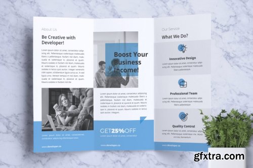 CreativeMarket - Corporate Business Flyer Vol. 15 3327199