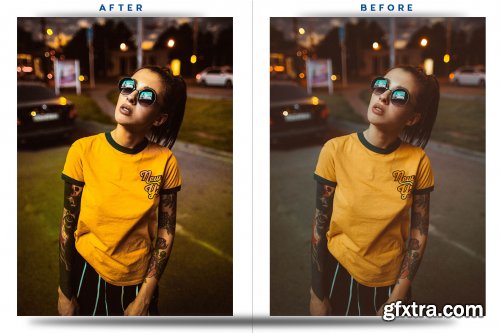 High Contrast Lightroom Presets