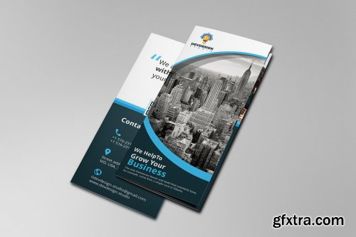 CreativeMarket - Corporate Trifold Brochure 3309872