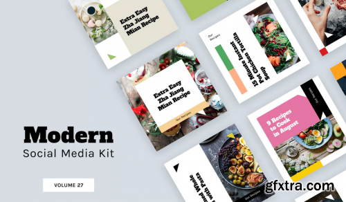 Modern Social Media Kit (Vol. 27)