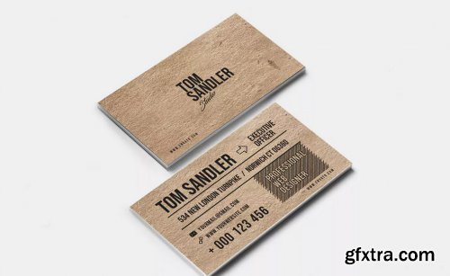 Retro Business Card Design V1