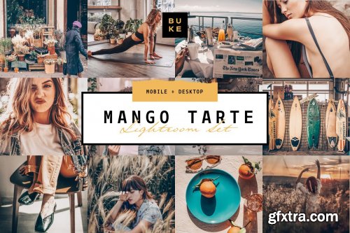 CreativeMarket - 8 Mango Lightroom Presets Bundle 3865420