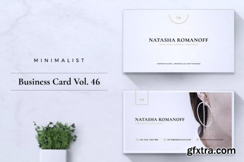 Minimalist Business Card Vol. 46