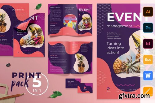 CreativeMarket - Event Management Print Pack 3934241