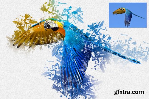 Pro Water Color Photoshop Action