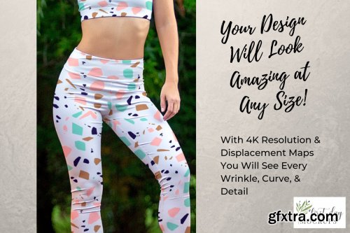 CreativeMarket - Leggings Sports Bra Mockup Bundle 2 3904294