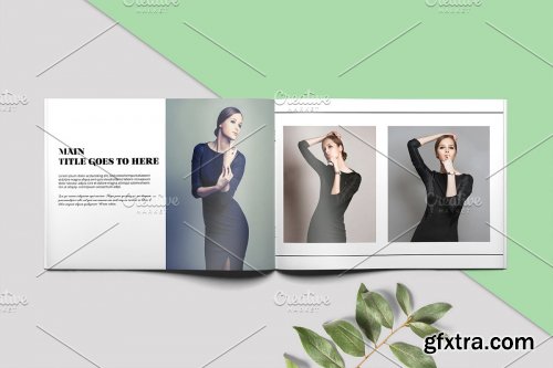 CreativeMarket - Fashion Lookbook v875 3796936