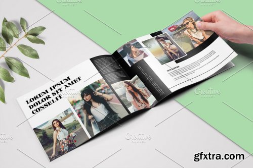 CreativeMarket - Fashion Lookbook v875 3796936