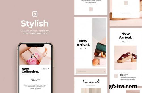 6 Promo Stylish Instagram Story Vol.1