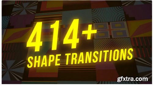 414+ Shape Transitions - After Effects 262432