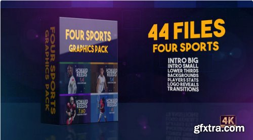Four Sports Graphics Pack - After Effects 262925