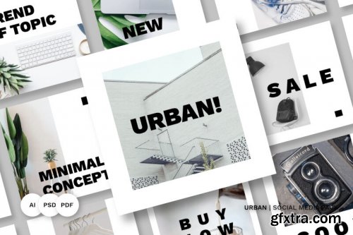 Urban Social Media Pack