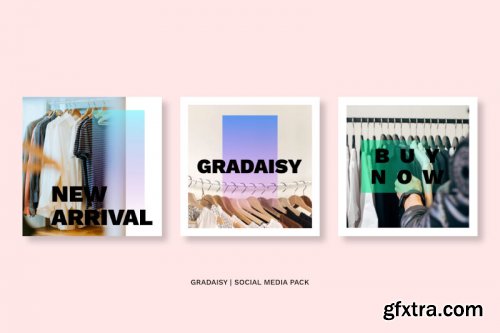 Gradaisy Social Media Pack