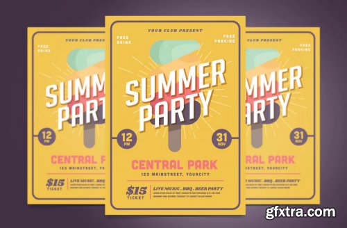 Summer Party Flyer