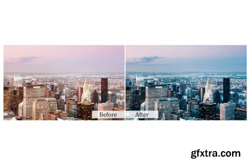 CreativeMarket - 30 Cityscape Photoshop Actions 3937117