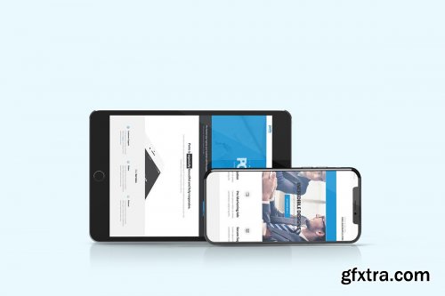 CreativeMarket - Multi Devices Website Mockup 3935318