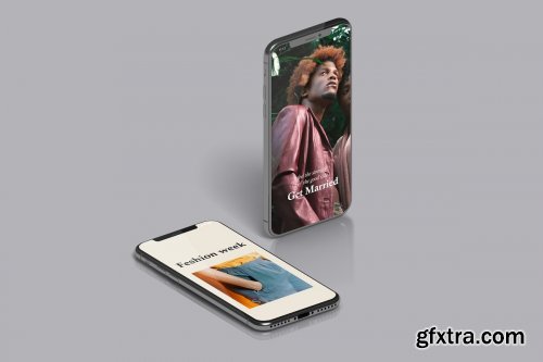 CreativeMarket - iPhone X Mockup 3925498 3925498