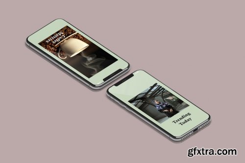 CreativeMarket - iPhone X Mockup 3925498 3925498