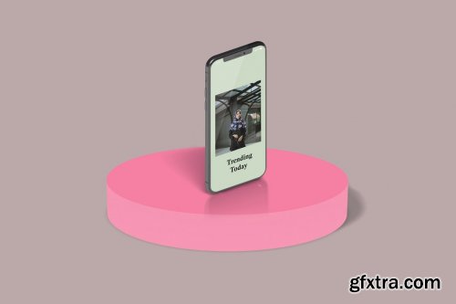 CreativeMarket - iPhone X Mockup 3925498 3925498