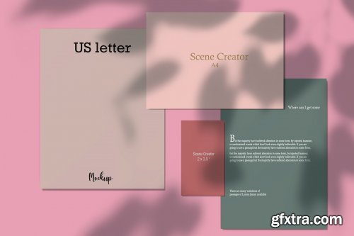 CreativeMarket - Scene Creator - Mockups Kit 3917106