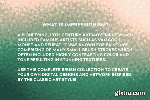 CreativeMarket - Incredible Impressionism | Brushes 3756429