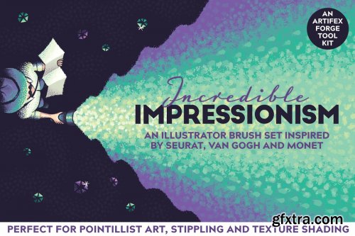 CreativeMarket - Incredible Impressionism | Brushes 3756429