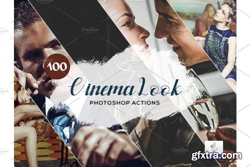 CreativeMarket - 100 Cinema Look Photoshop Actions 3934291