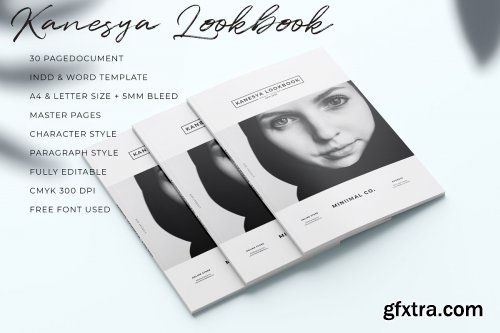 CreativeMarket - Kanesya Lookbook 3940192