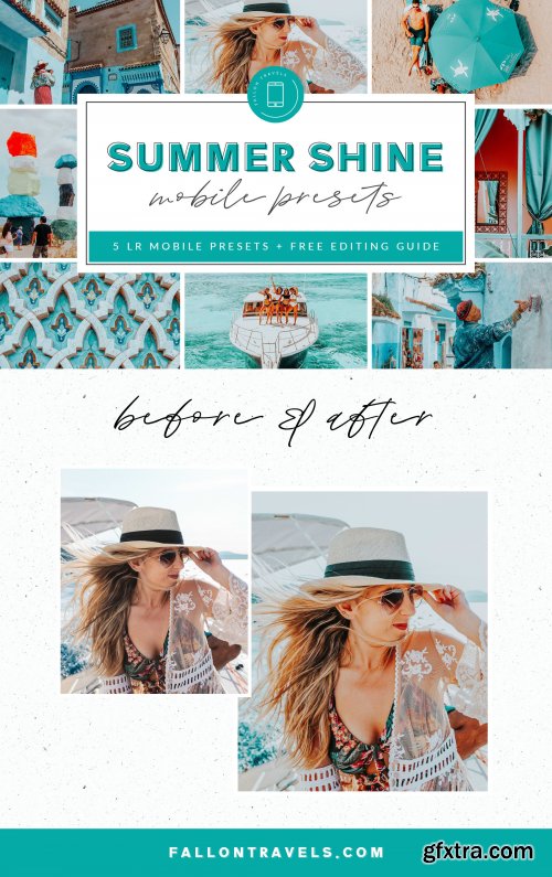 CreativeMarket - Summer Lightroom Mobile Presets 3890116