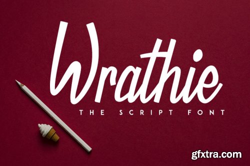 Wrathie - Script Font