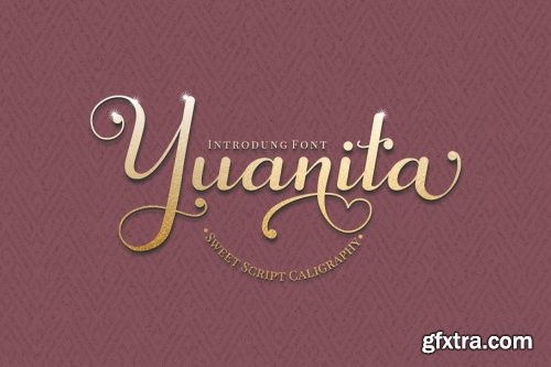 CreativeMarket - Yuanita - Modern Calligraphy Font 3955285