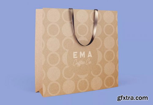 6 Paper Shopping Bag Mockups