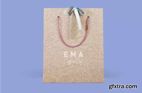 6 Paper Shopping Bag Mockups